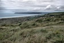 Nez de Jobourg vu des dunes de Biville